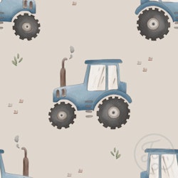 OD- Blue tractor beige