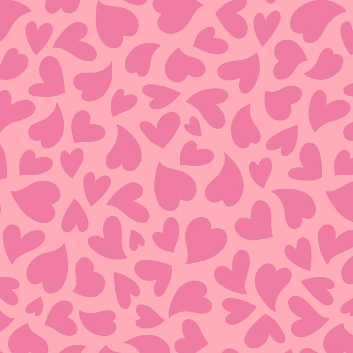 OD- Groovy hearts pink