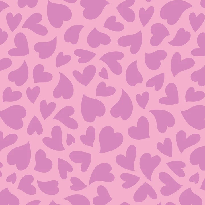 OD- Groovy hearts lilac
