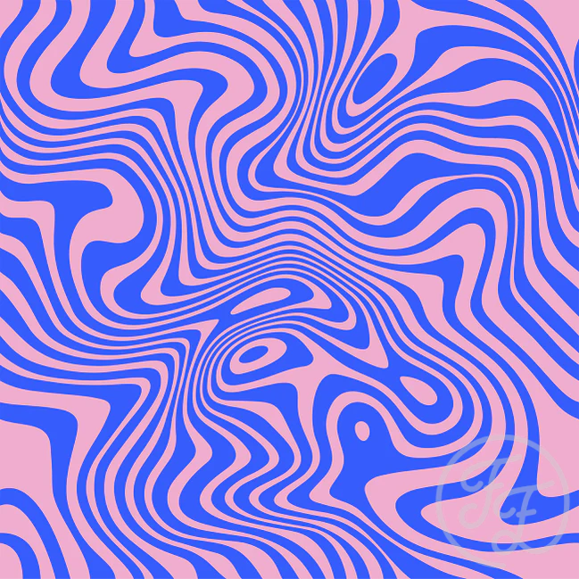 OD- Swirl pink blue