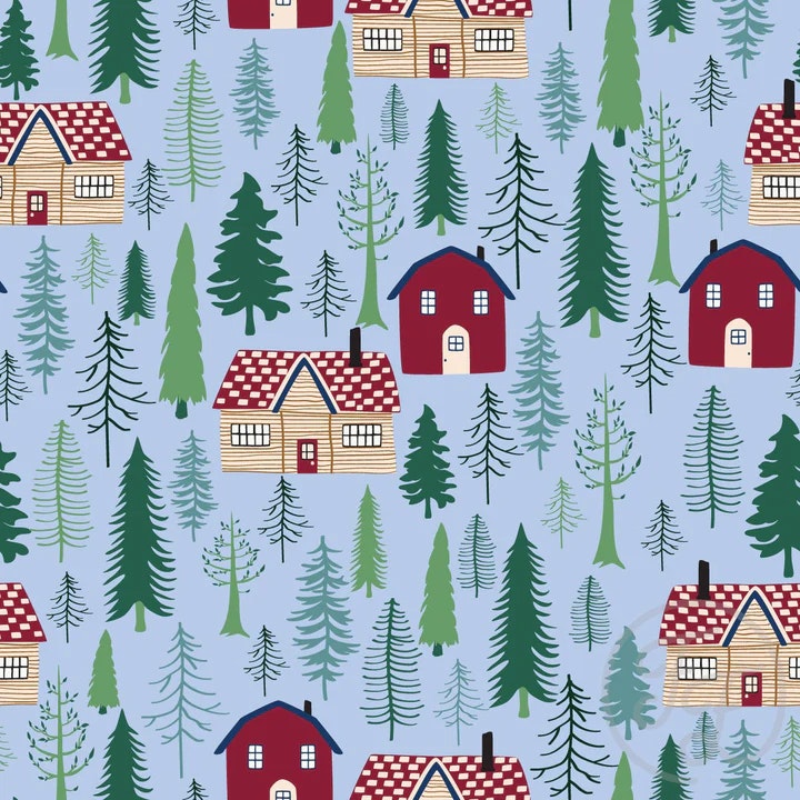 OD- Village in light blue grey