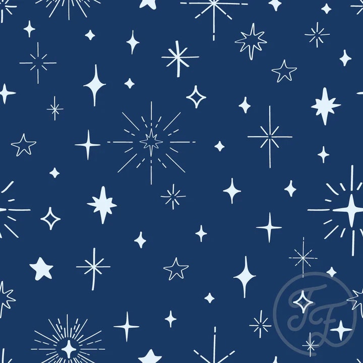 OD- Stars in nile blue