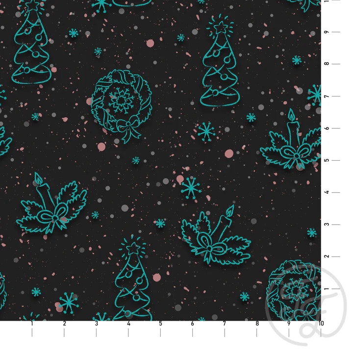 OD- Christmas candles and trees