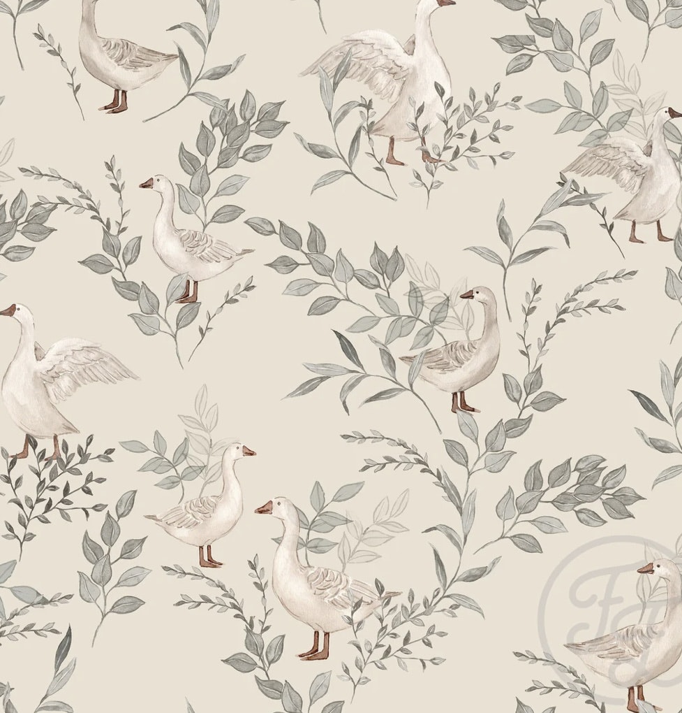 Goose cream ribbjersey