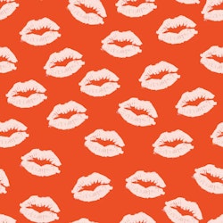 OD- Lips in red orange