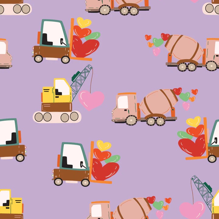OD- Truck of love in wisteria purple