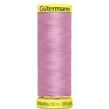 Gütermann maraflex tråd sterk rosa 663