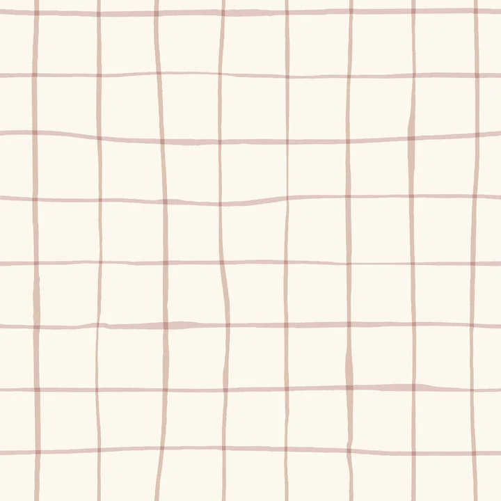 OD- Simple checks dusty pink