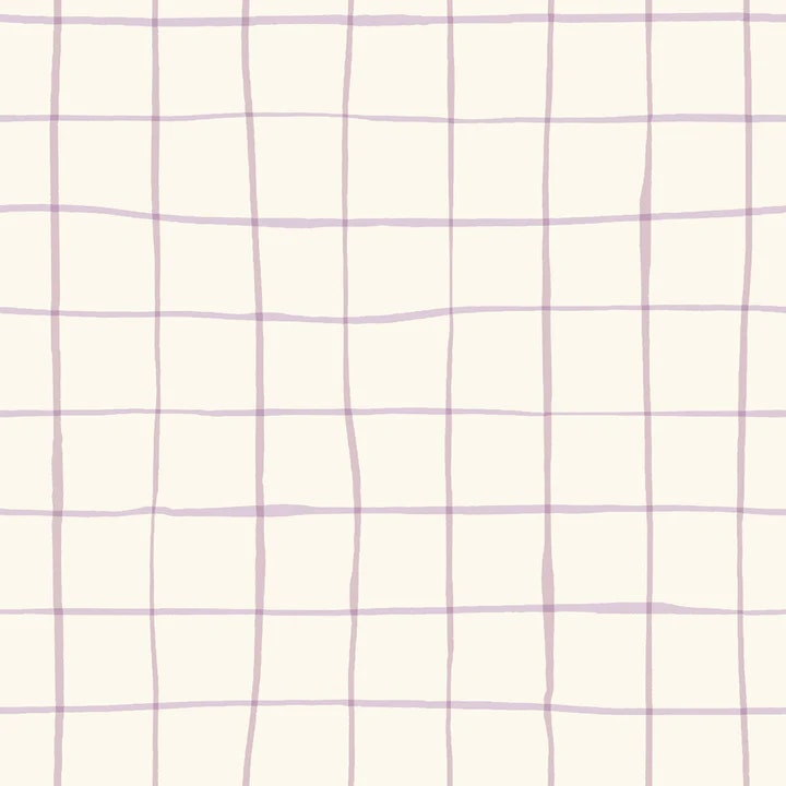 OD- Simple checks dusty lila