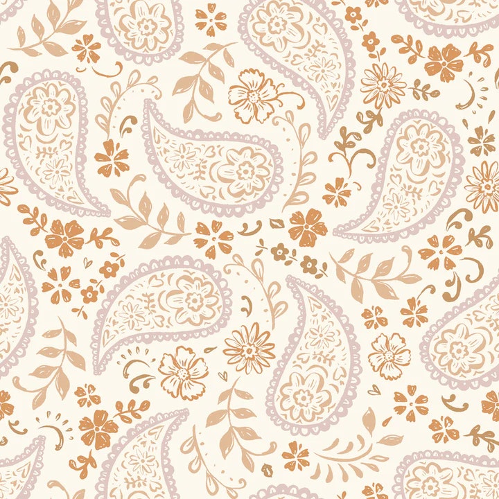 OD- Paisley terra cotta