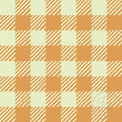 OD- Gingham stripes in Sand Brown