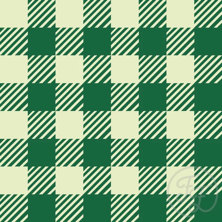 OD- Gingham stripes in Jewel