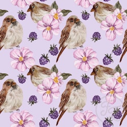 OD- Love Sparrows Purple