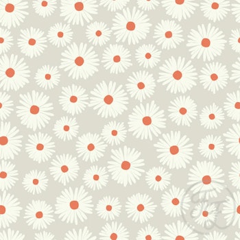 OD- Aster Flower in Light Grey