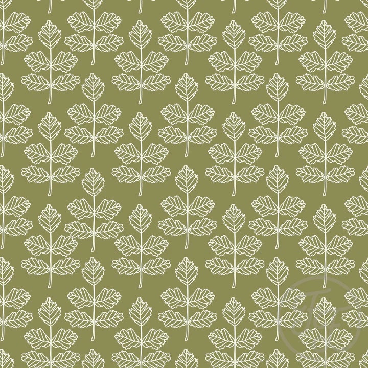 OD- Leaves in Drab Green