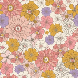 OD- Retro Bouquet Purple