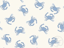 OD- Cute Crab Light Cerulean Blue