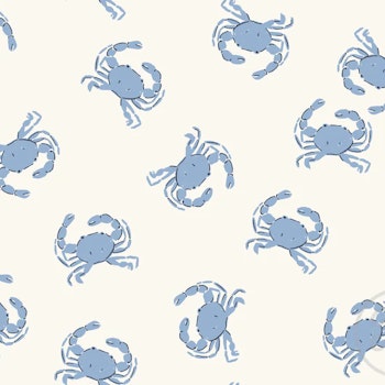 OD- Cute Crab Light Cerulean Blue