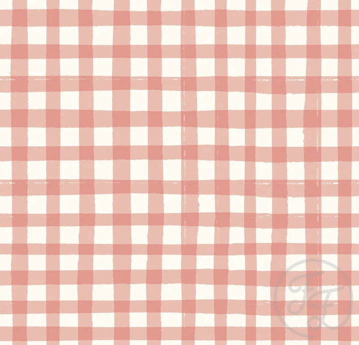OD- Picnic Gingham Coral Pink
