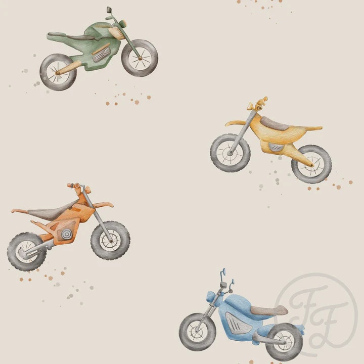 OD- Motorbikes Ecru