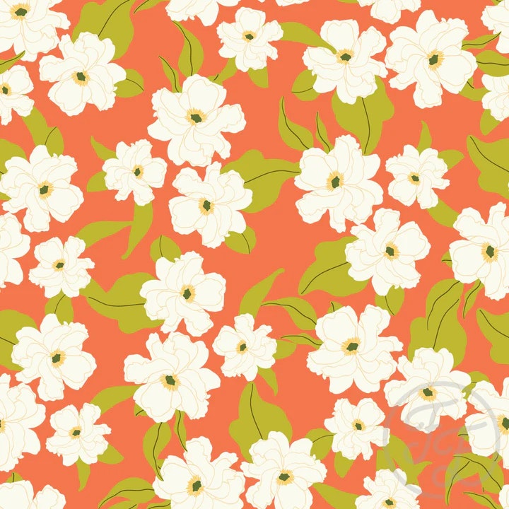 OD- Sunshine Floral in Bittersweet