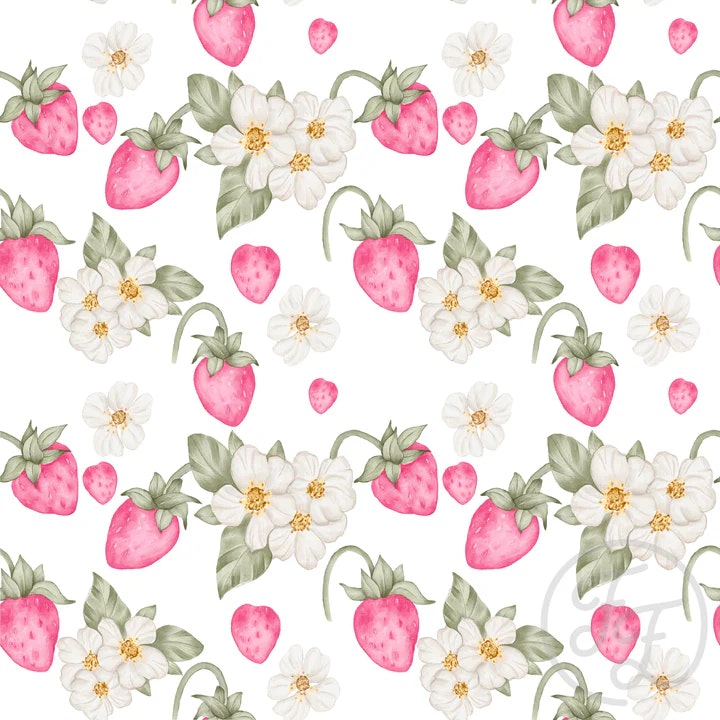 OD- Strawberries Field White