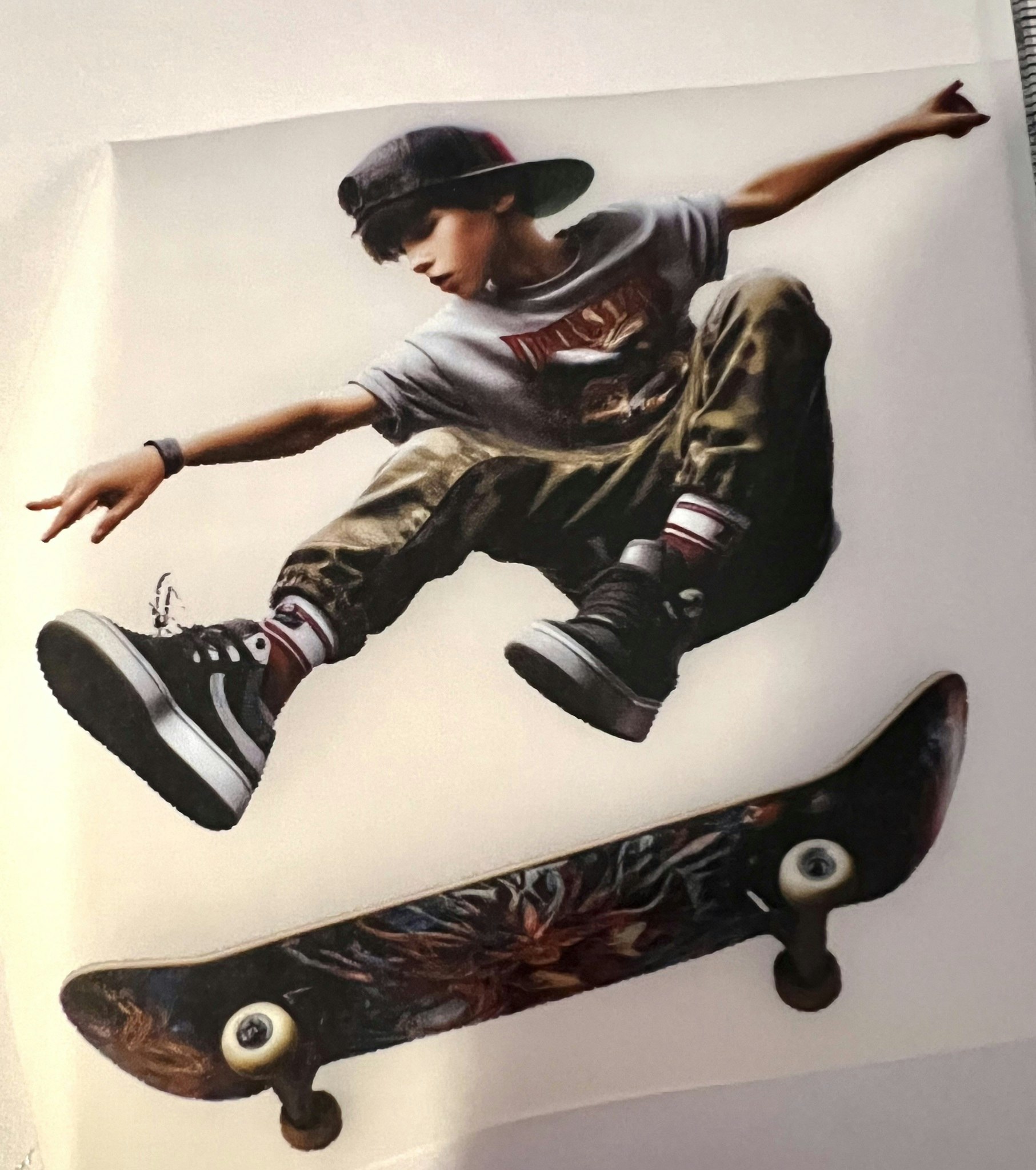 SM gutt på skatebord
