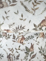 Bunny botannical pointelle