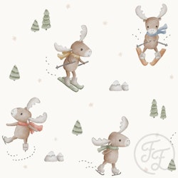 OD- Winter Moose Offwhite