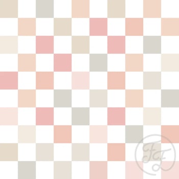 Flamingo Checkered Blush
