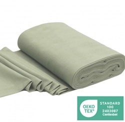Dusty green rundstrikket ribb