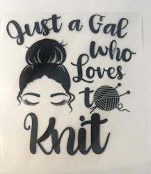 Just a gal who loves to knit DTF
