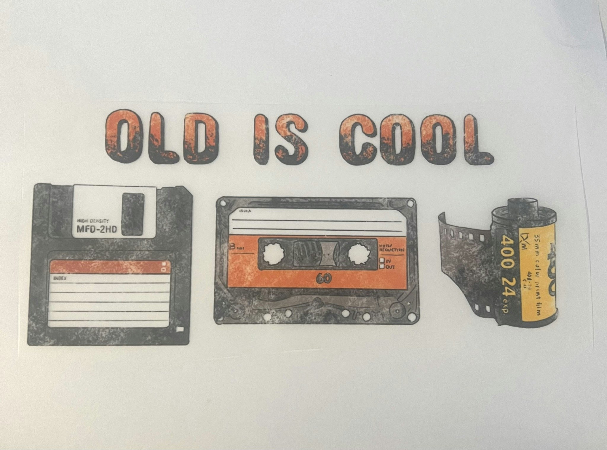 Old is cool DTF