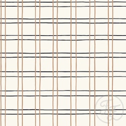 OD- Spooky Plaid Cream Tan