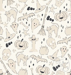 OD- Spooky Mix Plain Ivory Cream