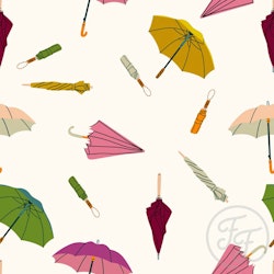 OD- Umbrellas in White