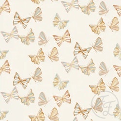 OD- Turquoise Hazel Retro Butterflies