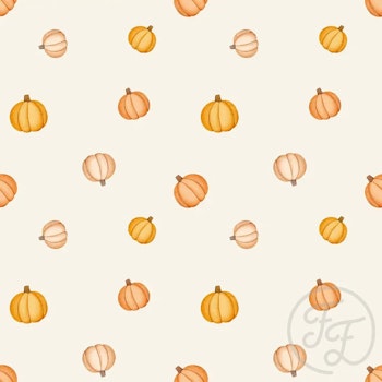 OD- Pumpkin Tossed Ecru Mini
