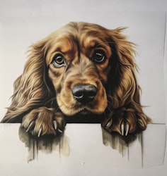 DTF cocker spaniel