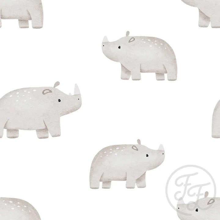 OD- Safari Rhino White