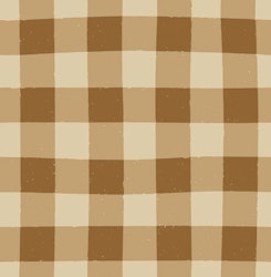 OD- Fall Gingham Warm Brown Medium