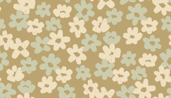 OD- Fall Floral Ochre medium