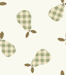 OD- Gingham Pears Green Small