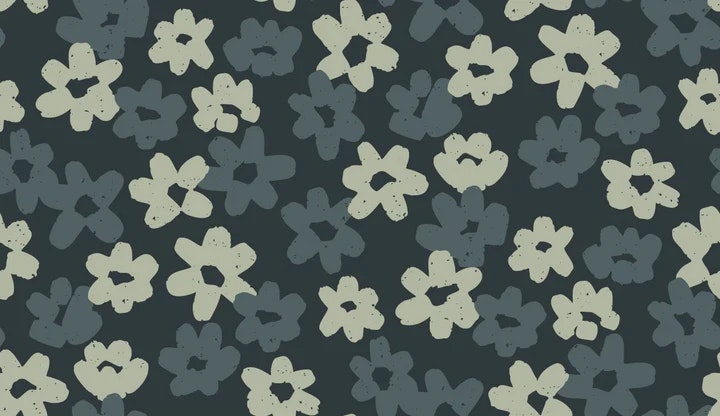 OD- Fall Floral Dark Small