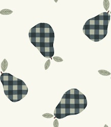 OD- Gingham Pears Dark Small