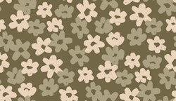 OD- Fall Floral in Brown Medium