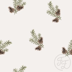 OD- Fir Branches Offwhite
