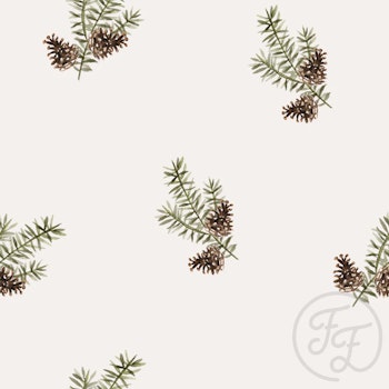 OD- Fir Branches Offwhite