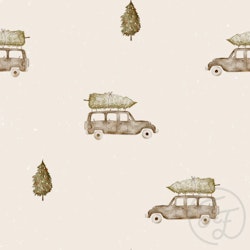 OD- Christmas Cars Sepia