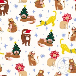 OD- Meowy Christmas in Ceramic